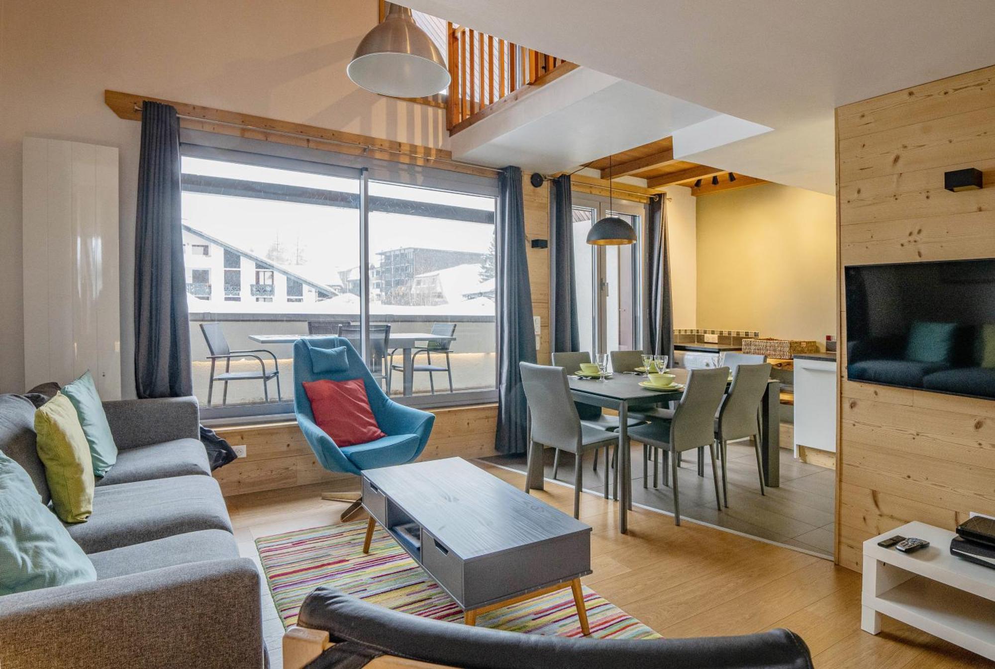 Apartment Genevrier - Spacious Balcony With Mont Blanc Views Chamonix Exterior foto